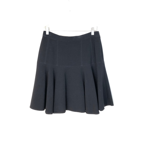 Ralph Lauren Dresses & Skirts - Ralph Lauren Black Flare Skater Mini Skirt Size 8
